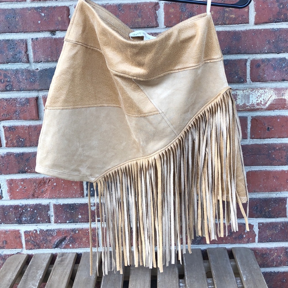 Free people mini skirt